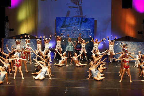 Leap dance competition