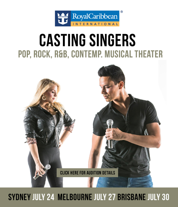 Singer auditions cruise Royal Caribbean