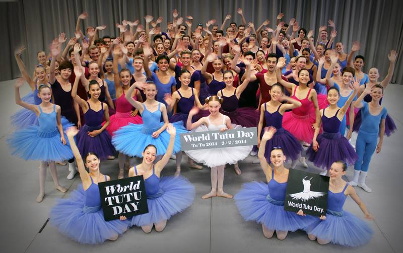 Australian Ballet School enjoys World Tutu Day